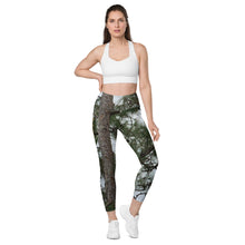 Load image into Gallery viewer, High Pine Camo Leggings with pockets
